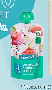 babylove Wassermelone & Banane in Apfel