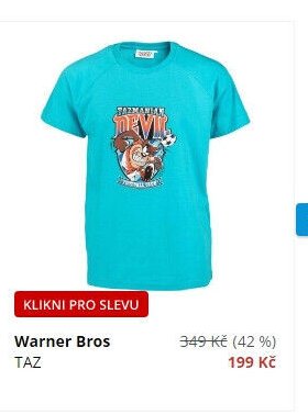 Warner Bros TAZ