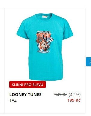 LOONEY TUNES TAZ
