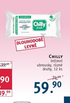 Chilly intimní ubrousky
