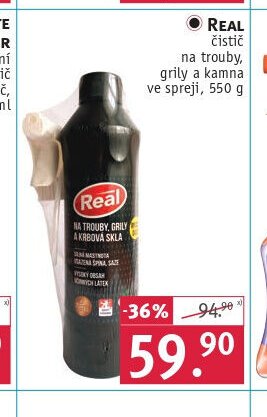 Real čistič na trouby, grily a kamna