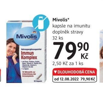 Mivolis* kapsle na imunitu doplněk stravy 32 ks