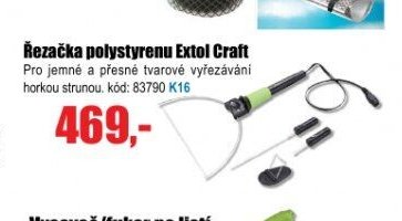 Řezačka polystyrenu Extol Craft