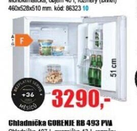 Chladnička PHILCO PSL 40 F CUBE