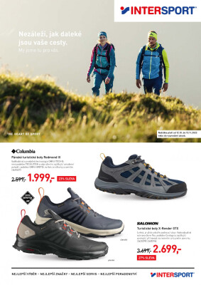 aktuální leták Intersport 12.10.2022-13.11.2022
