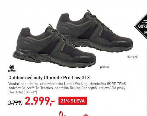 Outdoorové boty Ultimate Pro Low GTX