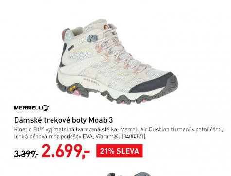 Dámské trekové boty Moab 3