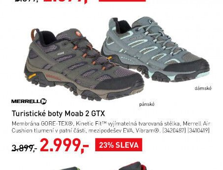 Turistické boty Moab 2 GTX