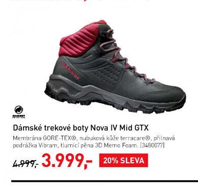 Dámské trekové boty Nova IV Mid GTX