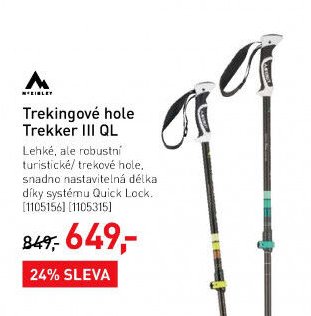 Trekingové hole Trekker III QL
