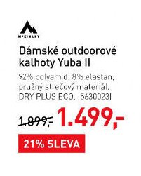Dámské outdoorové kalhoty Yuba II