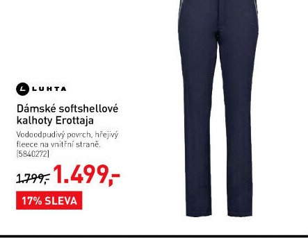 Luhta Dámské softshellové kalhoty Erottaja