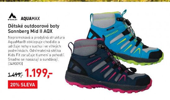 Dětské outdoorové boty Sonnberg Mid II AQX