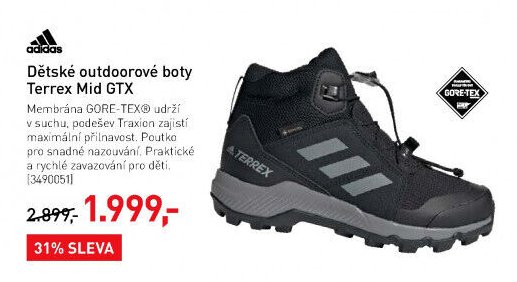 Dětské outdoorové boty Terrex Mid GTX