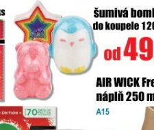 Šumivá bomba do koupele 120 g