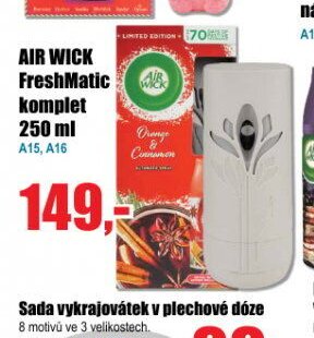 AIR WICK FreshMatic komplet 250 ml