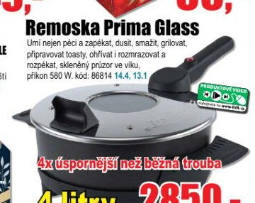 Remoska Prima Glass
