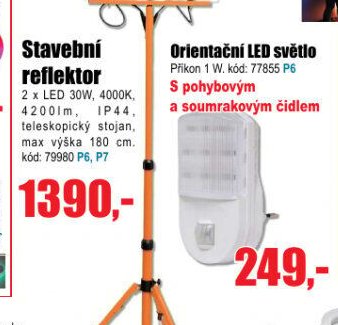 Stavební reflektor