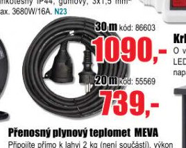 Prodlužovák 30m / 20m