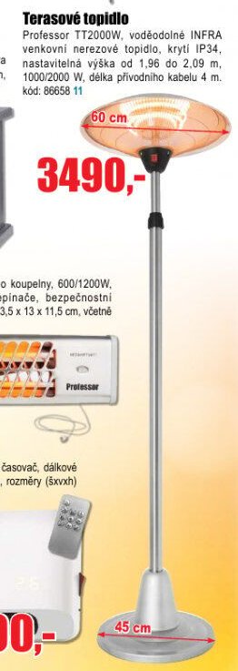 Terasové topidlo