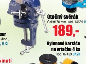 Otočný svěrák