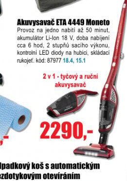 Akuvysavač ETA 4449 Moneto