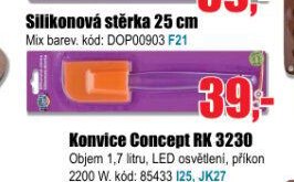 Silikonová stěrka 25 cm