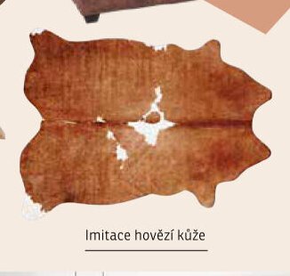 Imitace hovězí kůže