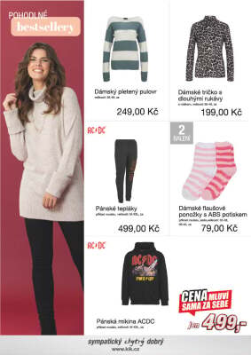 aktuální leták Kik textil 31.10.2022-14.11.2022