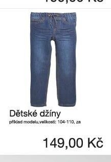 Dětské džíny
