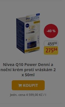 Nivea Q10 Power Denní a noční krém proti vráskám