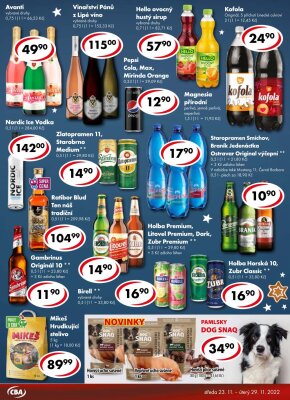 aktuální leták CBA 23.11.2022-29.11.2022