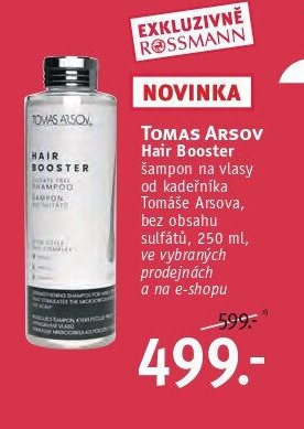 Tomas Arsov Hair Booster šampon