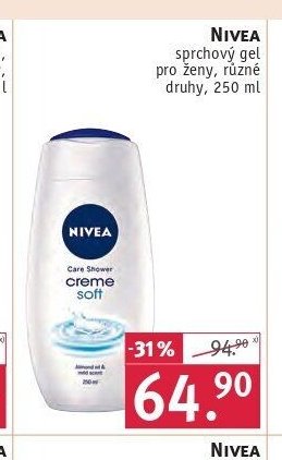 Nivea sprchový gel