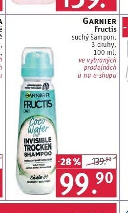GARNIER Fructis suchý šampon