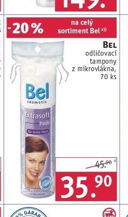 BEL odličovací tampony