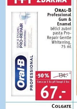 ORAL-B Professional Gum & Enamel zubní pasta