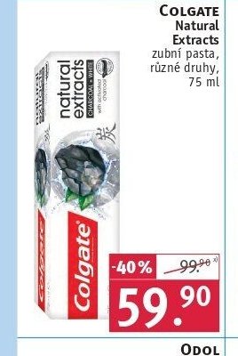 COLGATE Natural Extracts zubní pasta, 75 ml