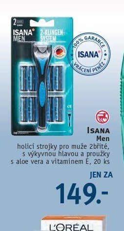 Isana Men holicí strojky