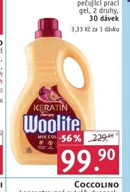 Woolite pečující prací gel