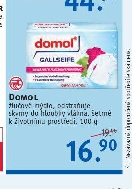 Domol žlučové mýdlo