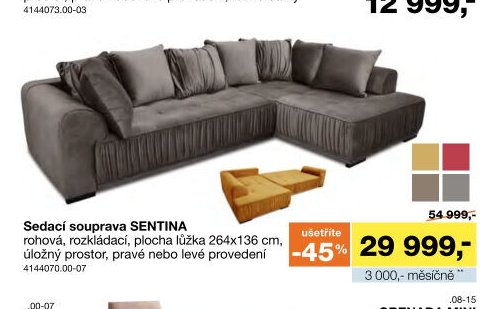 Sedací souprava SENTINA