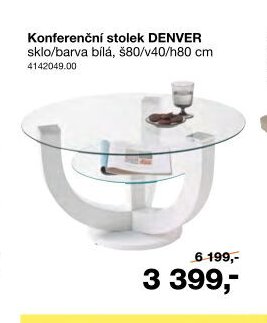 Konferenční stolek DENVER