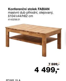 Konferenční stolek FABIAN