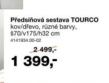 Předsíňová sestava TOURCO