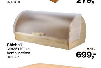 Chlebník bambus/plast
