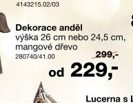 Dekorace anděl