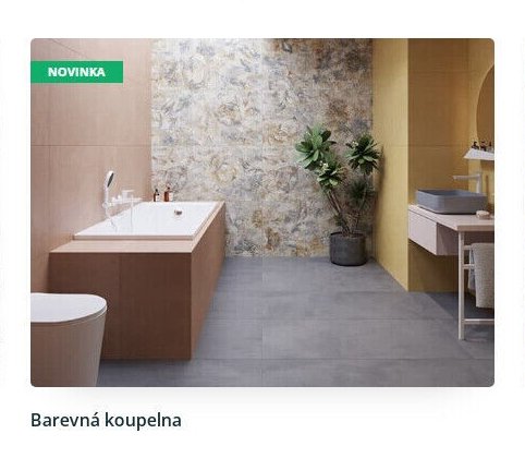 Barevná koupelna