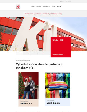 aktuální leták Kik textil 30.11.2022-6.12.2022
