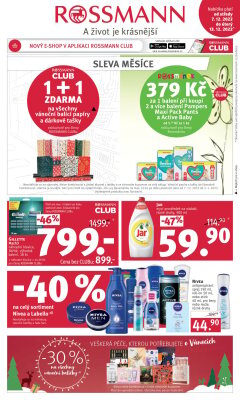 aktuální leták ROSSMANN drogerie 7.12.2022-13.12.2022